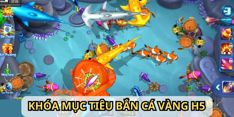 Khóa mục tiêu lại sẽ giúp bạn dễ tiêu diệt con mồi hơn rất nhiều